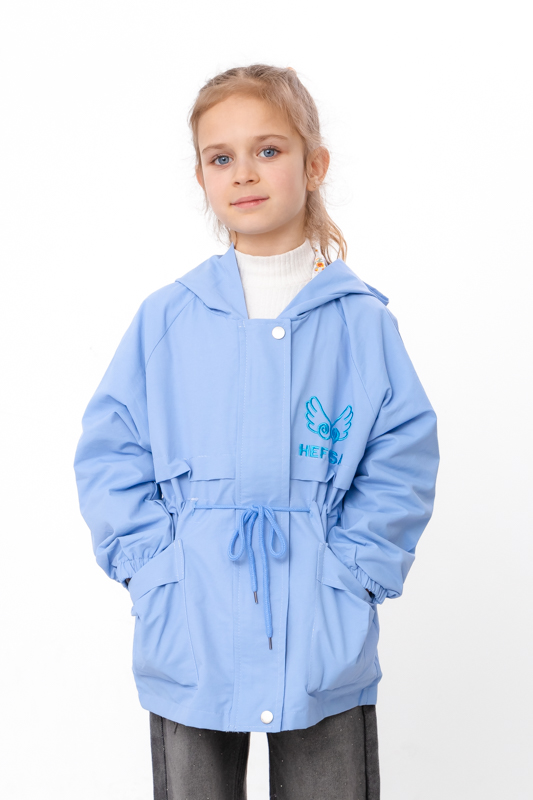 Вітровка-плащ для дівчинки